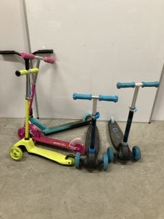 5 X KIDS SCOOTERS INC EVO