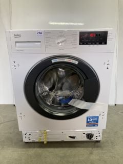 BEKO INTEGRATED 7KG WASHING MACHINE MODEL: WTIK76121 (EX DISPLAY) RRP: £399