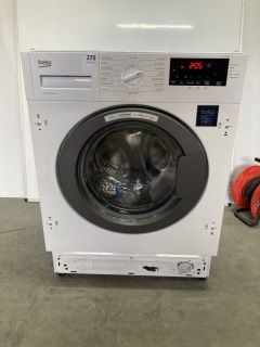 BEKO INTEGRATED 7KG WASHING MACHINE MODEL: WTIK76121 (EX DISPLAY) RRP: £399