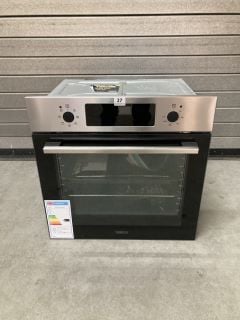 ZANUSSI INTEGRATED SINGLE OVEN MODEL: ZOHCX3X2 (EX DISPLAY) RRP: £359