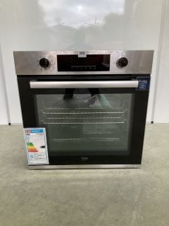 BEKO INTEGRATED SINGLE OVEN MODEL: BBIE22300XFP (EX DISPLAY)  RRP: £229