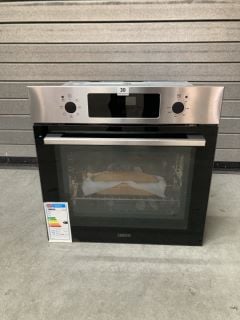 ZANUSSI INTEGRATED SINGLE OVEN MODEL: ZOHCX3X2 (EX DISPLAY) RRP: £359