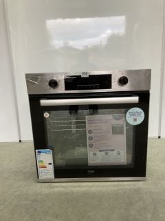 BEKO INTEGRATED SINGLE OVEN MODEL: BBIE22300XFP (EX DISPLAY)  RRP: £229