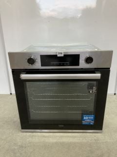 BEKO INTEGRATED SINGLE OVEN MODEL: BBIE22300XFP (EX DISPLAY)  RRP: £229