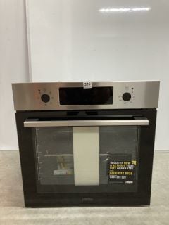 ZANUSSI INTEGRATED SINGLE OVEN MODEL: ZOHCX3X2 (EX DISPLAY) RRP: £359