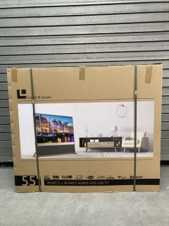 LINET & LARSEN 55" SMART TV MODEL: LL5501UHDS (SEALED)