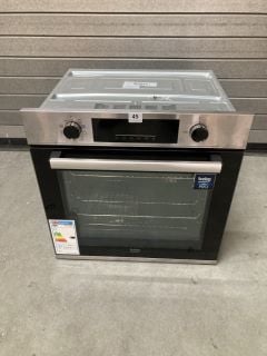 BEKO INTEGRATED SINGLE OVEN MODEL: BBIE22300XFP (EX DISPLAY) RRP: £229