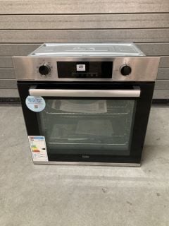 BEKO INTEGRATED SINGLE OVEN MODEL: BBIE22300XFP (EX DISPLAY) RRP: £229