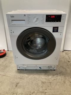 BEKO INTEGRATED 7KG WASHING MACHINE MODEL: WTIK76121 (EX DISPLAY) RRP: £399