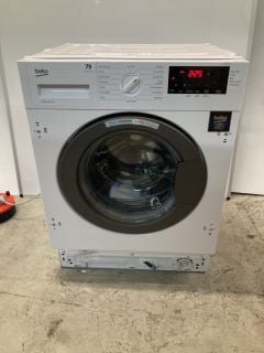 BEKO INTEGRATED 7KG WASHING MACHINE MODEL: WTIK76121 (EX DISPLAY) RRP: £399