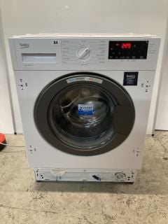 BEKO INTEGRATED 7KG WASHING MACHINE MODEL: WTIK76121 (EX DISPLAY) RRP: £399