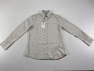 PAUL SMITH WOMEN'S SHIRT. SIZE: 42, MADE FROM: 100% POLYESTER. RRP: £180