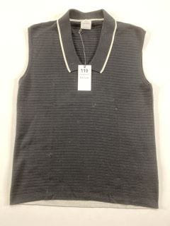 PAUL SMITH WOMEN'S KNITTED TOP. SIZE: S, MADE FROM: 100% ORGANIC COTTON. RRP: £180