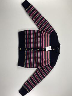 PAUL SMITH WOMEN'S KNITTED CARDIGAN. SIZE: XL, MADE FROM: 80 WOOL 20 POLYAMIDE. RRP: £185