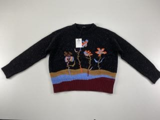 PAUL SMITH WOMEN'S KNITTED JUMPER. SIZE: M, MADE FROM: 66 WOOL 14 VISCOSE 20 PA. RRP: £225