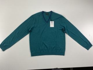 PAUL SMITH WOMEN'S KNITTED JUMPER. SIZE: XL, MADE FROM: 99 WOOL 1 RAYON. RRP: £175