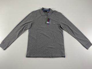 PAUL SMITH MEN'S SLIM FIT LS POLO SHIRT. SIZE: XL, MADE FROM: 100% ORGANIC COTTON. RRP: £75