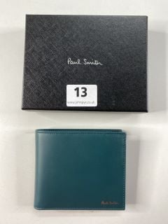 PAUL SMITH MEN'S WALLET BF INTMUL. MADE FROM: 100% CALF LEATHER. RRP: £180