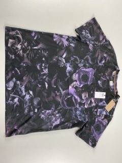 PAUL SMITH GENT'S T SHIRT FLORAL CAMO PRINT. SIZE: L, MADE FROM: 100% COTTON. RRP: £165