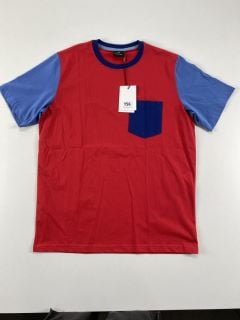 PAUL SMITH MEN'S LS CN REG FIT TSHIRT. SIZE: L, MADE FROM: 100% ORGANIC COTTON. RRP: £65