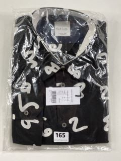 PAUL SMITH GENT'S S/C SLIM SHIRT. SIZE: XXL, MADE FROM: 100% COTTON. RRP: £245