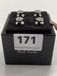 PAUL SMITH MEN'S CUFFLINK ENAMEL BUTTON . MADE FROM: 70 COPPER 30 ZINC WITH 100% ENAMEL PLATED. RRP: £100