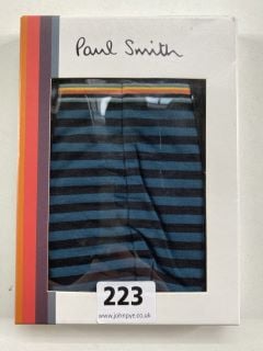 2 X PAUL SMITH MEN'S TRUNK. SIZE: S, MADE FROM: 94 COTTON 6 SPANDEX KNITTED. RRP: £36