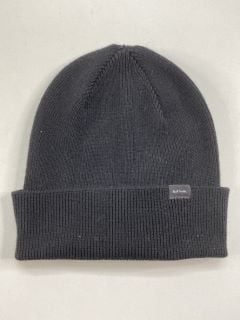 PAUL SMITH MEN'S HAT CASHWOOL BEANIE. MADE FROM: 100% LAMBSWOOL KNITTED. RRP: £60