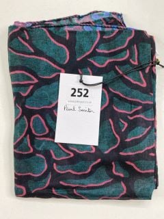 PAUL SMITH WOMEN'S SCARF CLIMBING IVY. MADE FROM: 100% VISCOSE WOVEN. RRP: £100