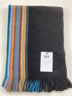 PAUL SMITH MEN'S SCARF REVRS OMBRE. MADE FROM: 100% WOOL. RRP: £85