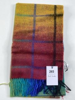 PAUL SMITH MEN'S SCARF ANDROMEDA. MADE FROM: 100% WOOL WOVEN. RRP: £110