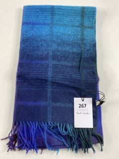 PAUL SMITH MEN'S SCARF ANDROMEDA. MADE FROM: 100% WOOL WOVEN. RRP: £110