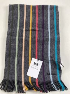 PAUL SMITH MEN'S SCARF TWIST ARTIST. MADE FROM: 100% WOOL KNITTED. RRP: £90