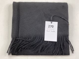 PAUL SMITH MEN'S SCARF CASHMERE. MADE FROM: 100% CASHMERE WOVEN. RRP: £175