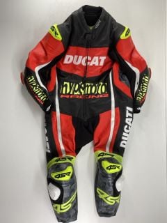 45R 1PC MOTORBIKE RACING SUIT SIZE CUSTOME MADE RRP£1300