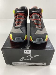 ALPINESTAR CR-X DS RIDING SHOES SIZE EURO 43 RRP£175.99