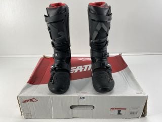 LEATT GPX 5.5 FLEXLOCK OFF ROAD MOTORBIKE BOOTS SIZE EU 44.5 RRP£190