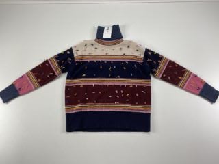 PAUL SMITH WOMEN'S KNITTED SWEATER. SIZE: M, MADE FROM: 100% LAMBSWOOL. RRP: £175