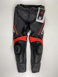 DAINESE DELTA 3 LEATHER PANTS F SIZE SM RRP£ 314