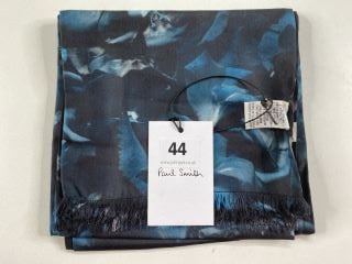 PAUL SMITH MEN'S SCARF FLORAL TUBULR. MADE FROM: 100% SE LINING 70%WO 30%SE. RRP: £125