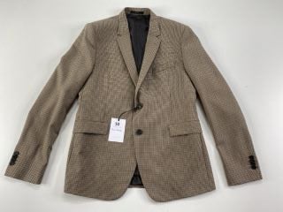 PAUL SMITH GENT'S SLIM FIT 2 BTN JACKET. SIZE: 42/52, MADE FROM: 100% FLEECE WOOL/VIRGIN WOOL. RRP: £860