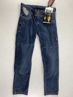 45R LADYS MOTORBIKE JEANS SIZE 14 RRP£150