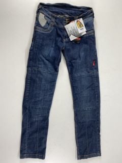 45R LADYS MOTORBIKE JEANS SIZE 12 RRP£150