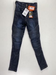 MOTO GIRL DENIM KEVLAR LEGGINGS SIZE 4 RRP129.99