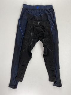 2 X MOTORBIKE UNDERTROUSERS SIZE XS-S+XL-XXL