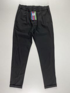 PAUL SMITH MEN'S TROUSER ELASTICATED WAIST. SIZE: 28, MADE FROM: 52% COTTON 48% WOOL. RRP: £205