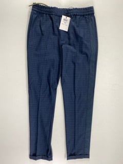 PAUL SMITH MEN'S DRAWCORD TROUSER. SIZE: 36, MADE FROM: 100% WOOL. RRP: £210