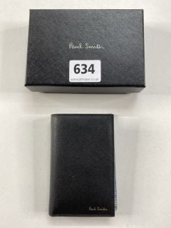 PAUL SMITH MEN'S WALLET CC MINI COAL. MADE FROM: 100% COW LEATHER. RRP: £160