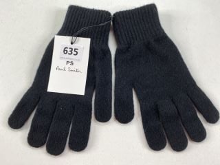 PAUL SMITH MEN'S GLOVE OPTIC TAPE. MADE FROM: 100% LAMBSWOOL KNITTED. RRP: £40