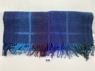 PAUL SMITH MEN'S SCARF ANDROMEDA. MADE FROM: 100% WOOL WOVEN. RRP: £110